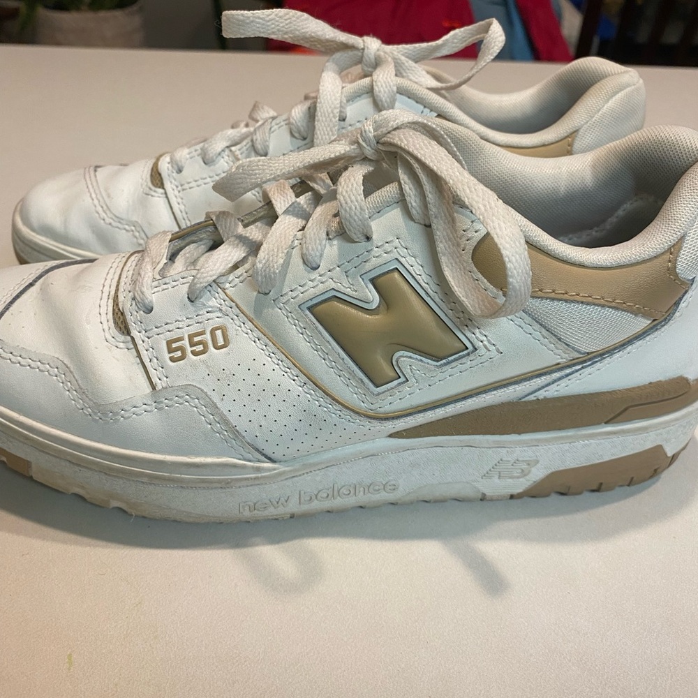 NEW BALANCE 550 White License Colorway Sneakers Retro Dad 90s Womens 8 Mens 6.5 - Picture 7 of 15
